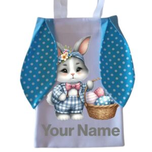 Easter Bag | Grey Bunny