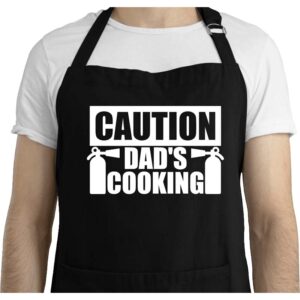 Caution: Dad's Cooking | Father's Day Apron
