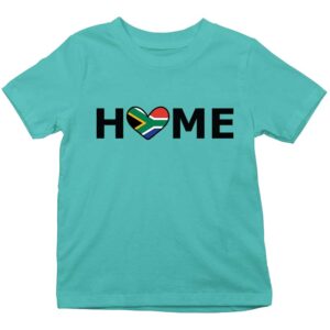 Home Is Where The Heart Is South African Kids T-Shirt