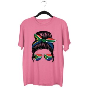 South African Flag Lady T-Shirt