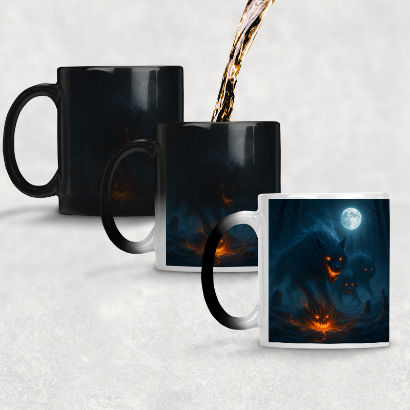 Moonlit Howl Magic Mug