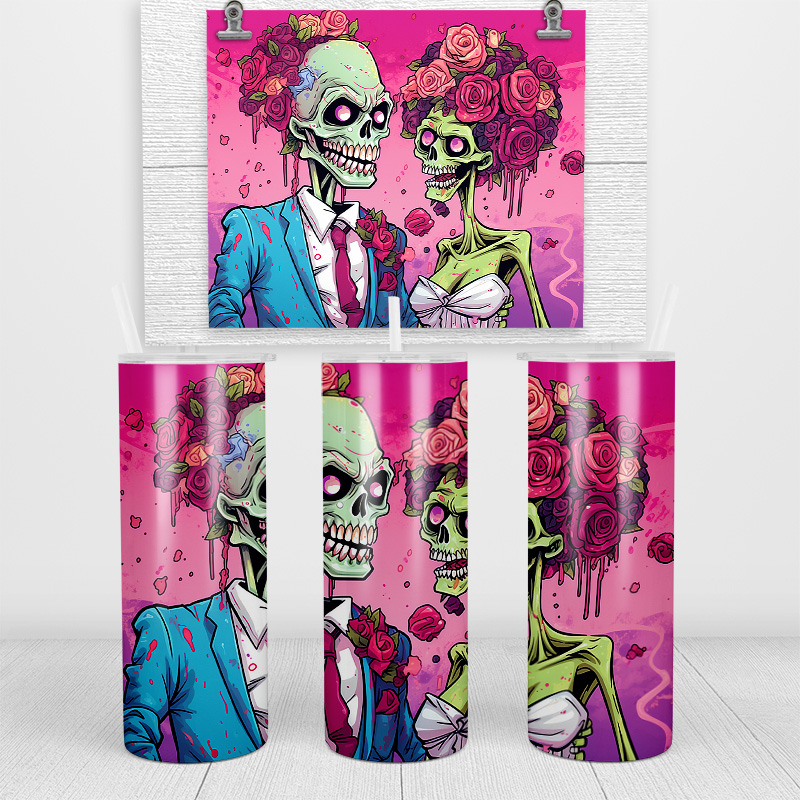 Til Death Do Us Part Skinny Tumbler