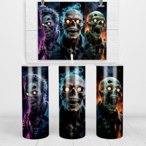 Undead Inferno Skinny Tumbler
