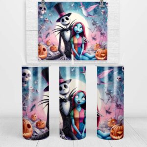 Moonlit Pumpkin Patch Love Skinny Tumbler