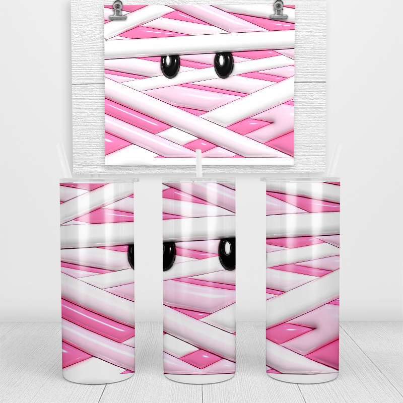 Pretty in Wrappings Skinny Tumbler