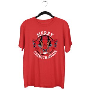 Deadpool Merrry Chimichangas T-Shirt
