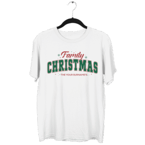 Personalised Family Christmas T-Shirt