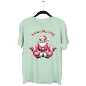 Namasleigh Santa T-Shirt