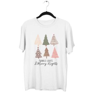 Twinkle Lights And Merry Nights T-Shirt