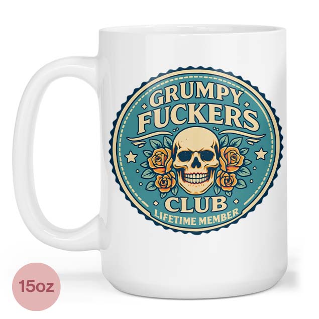 Grumpy Fuckers Club 15oz Mug
